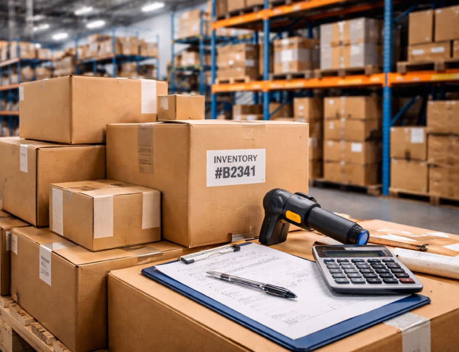 Business personal property warehouse and equipment in Texas